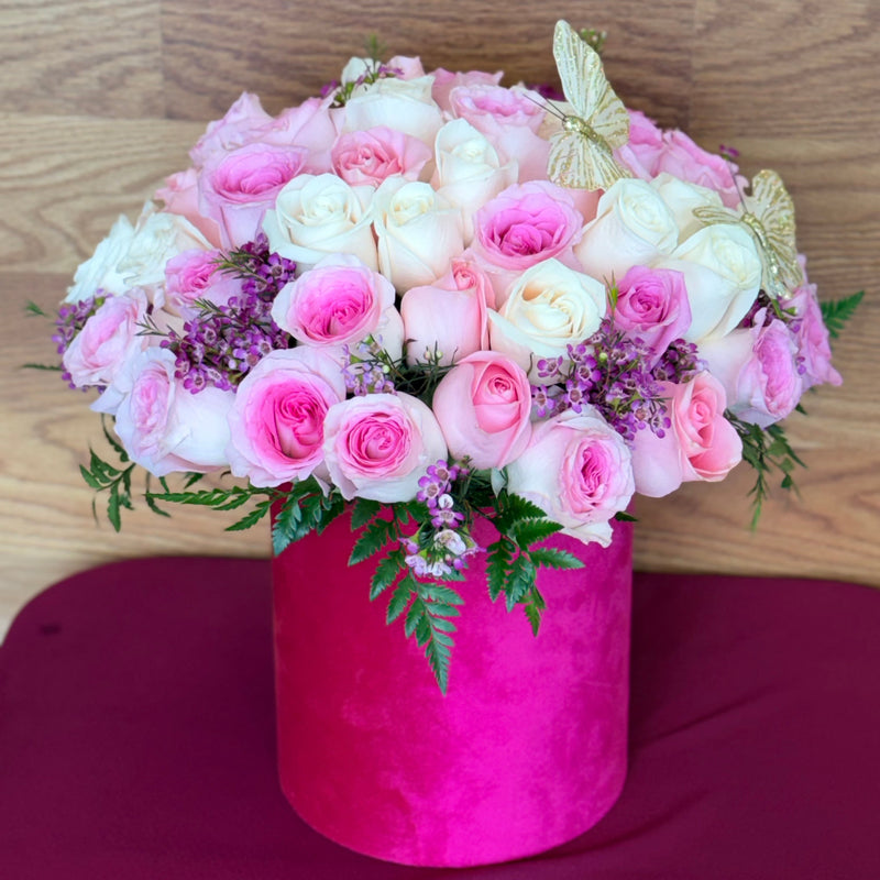 New Baby Girl - Flower World