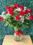 18 Red Roses - Flower World