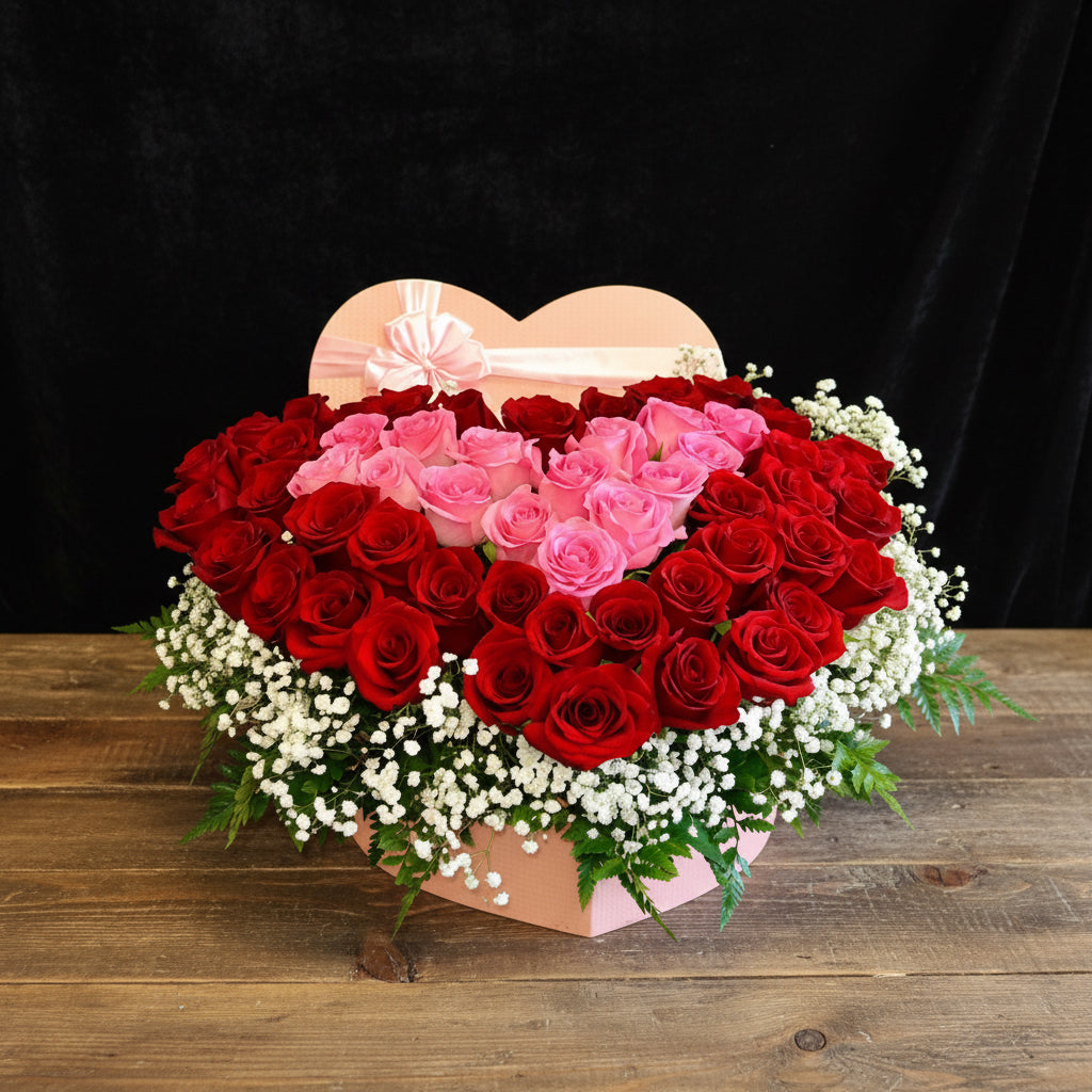 Blooming Hearts Of Love - Flower World