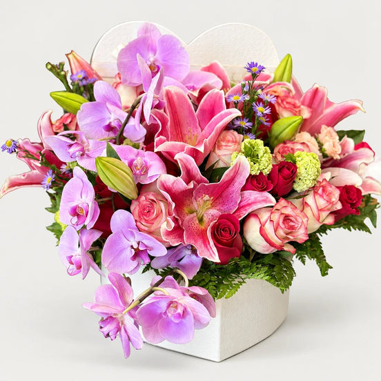 Blush Romance Box - Flower World