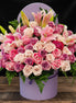 Cupid’s Lavender Love Box - Flower World