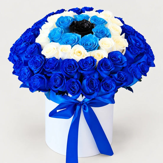 “Evil Eye” Rose Box - Flower World