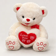 Love Bear (White) - Flower World