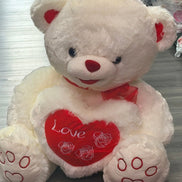 Love Bear (White) - Flower World