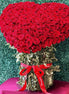 Opulent Rose Heart - Flower World