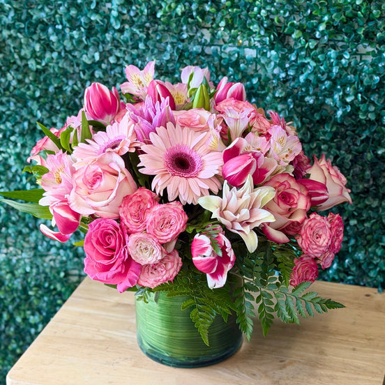 Pastel Pink Garden - Flower World