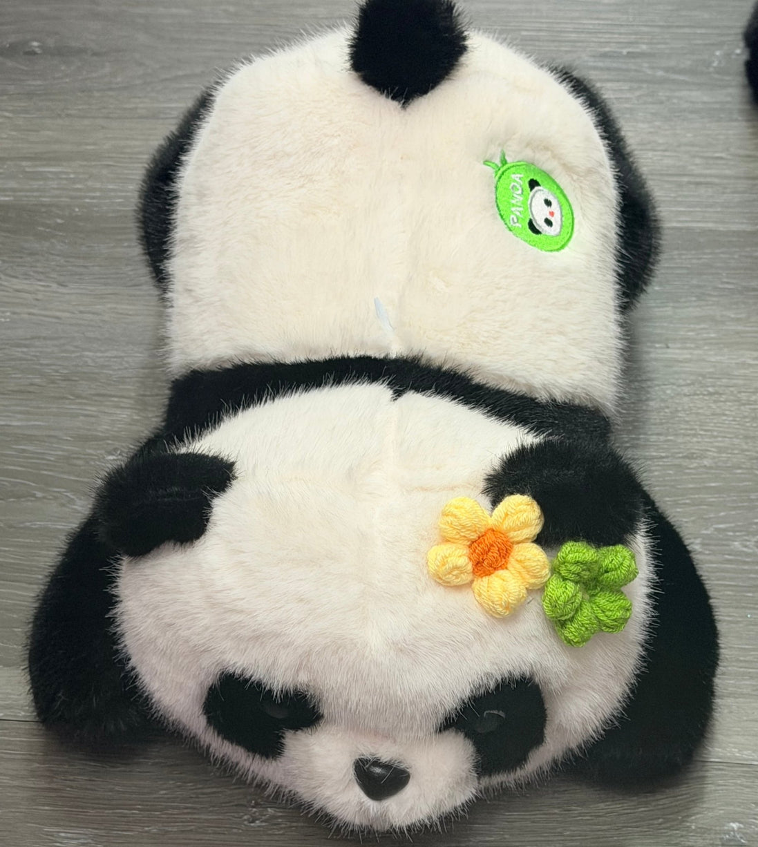 Playful Panda Plush - Flower World
