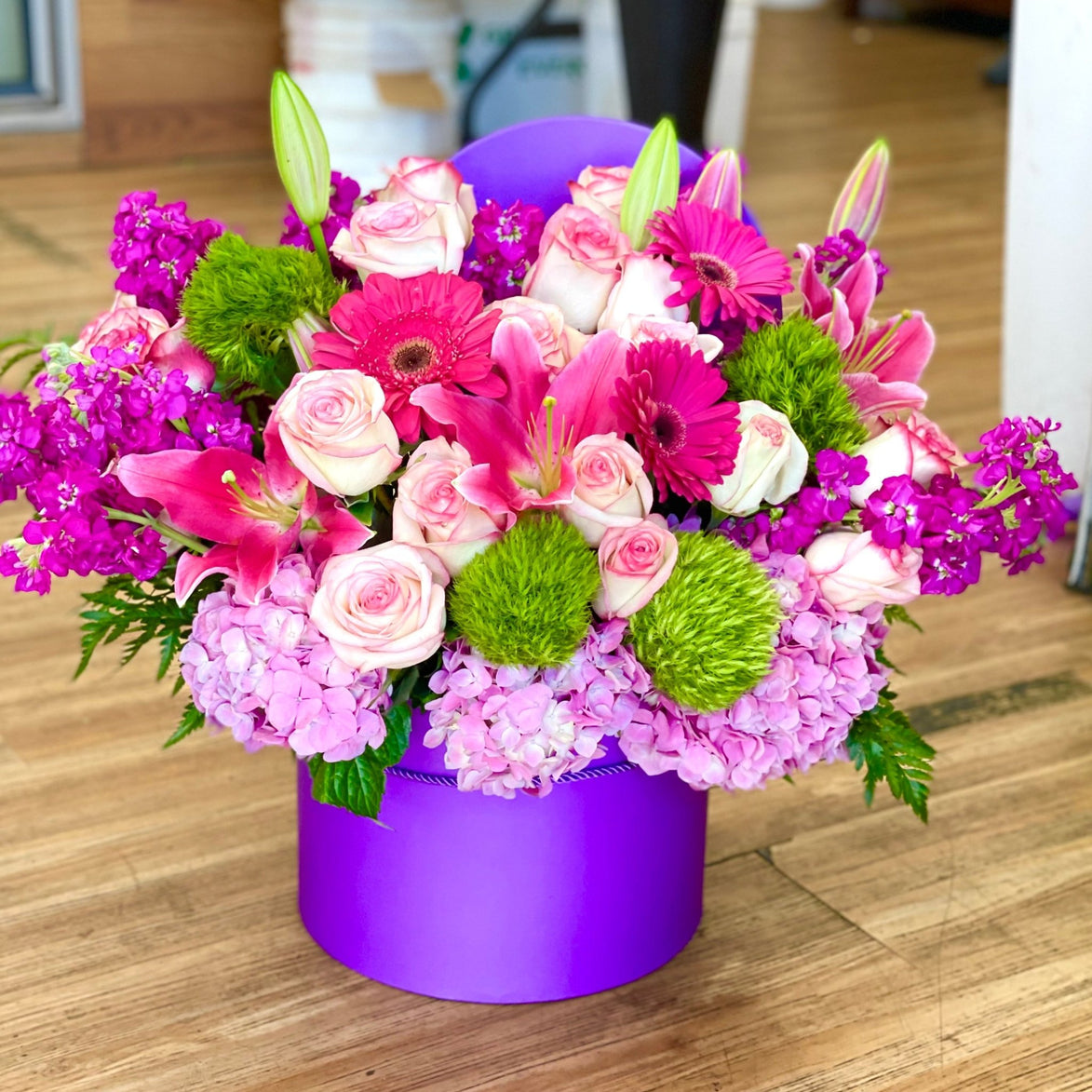 Purple Blossoms - Flower World