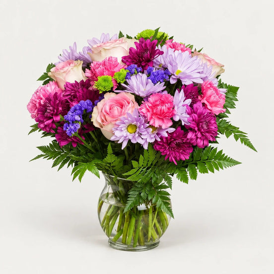 Purple Song Bouquet - Flower World