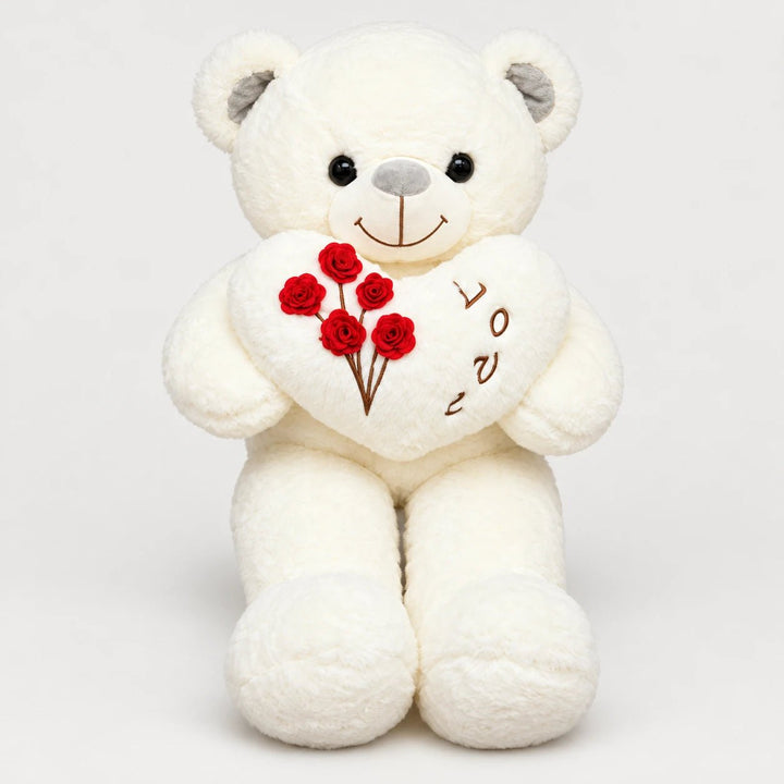 Rose Heart Teddy Bear